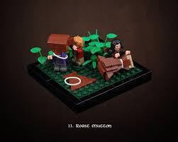 The Hobbit 11 43 The Hobbit Bookshelf Art Lego Store