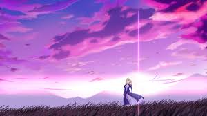 Anime woman wearing crop top and red shorts leaning on wall wallpaper. 1600x900 Anime Fate Stay Night 4k 1600x900 Resolution Hd 4k Wallpapers Images Backgrounds Photos And Pictures