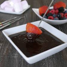 Low Carb Chocolate Fondue Step Away From The Carbs