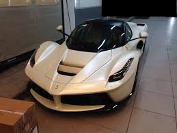 The objective was to increase aerodynamic efficiency, deliver ideal weight distribution. Matte Pearl White Laferrari Rolled Into Work Today R Cars Ferrari Laferrari Super Cars Ferrari