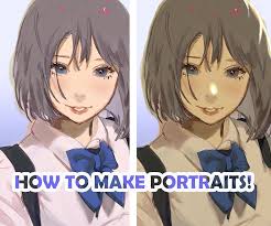 The manga series death note features an extensive cast of fictional characters designed by takeshi obata with their storylines created by tsugumi ohba. How To Draw Anime Styled Portraits By Mistedsky Clip Studio Tips