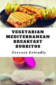 Mediterranean Breakfast Burritos Recipe Mediterranean Breakfast Breakfast Burritos Healthy Breakfast Burrito