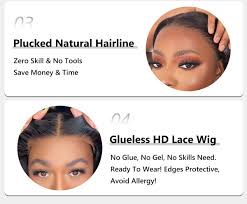 Wear Go Silk Base Glueless HD Lace Wig Upgrade 6x5 Pre-Cut Short Loose Body  Wave Human Hair Wig