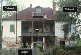 Latatut Pointe Coupee Parish Cabinet Loggia Range Agricultural Buildings Vernacular Architecture Architecture