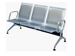 Save up to 70% on our best deals! 3 Seater Waiting Silver Chair 32 Kg Sofa Chairs 857843166