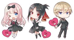 Love Is War Chika Fujiwara Kaguya Shinomiya Miyuki Shirogane Follow Me For More Great Images Kawaii Anime Anime Chibi Chibi