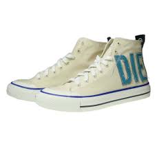 2020秋冬新作 Diesel ディーゼル メンズシューズ 靴 メンズハイカットスニーカー S Astico Y02378 P3401 驚きの価格が実現 アイボリー Mce