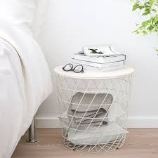 Kvistbro Table De Rangement Blanc Ikea Suisse In 2020 Table Storage Ikea White Baskets
