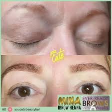 You Can Get Eyebrows Even If You Don T Have With The Help Of Mina Ibrow Henna Mina Tint Gives Beautiful Tattoo Effects Just Like Youcutebeautybar Got In 2020 The Help