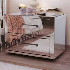 Grey glass bedside table finished in grey with black interior and metal legs smooth glass exterior with an open shelf and a single drawer with metal. Porada Queen Bedside Table By Opera Design