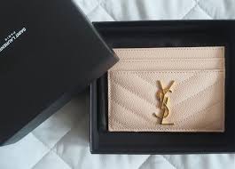 Capture great deals on stylish men's wallets from louis vuitton, coach, gucci & more. Price Comparison Saint Laurent Card Holder Shopandbox