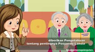 Brosur profil puskesmas susunan baru . Simbahku Dolan Lansia Adalah Puskesmas Magelang Utara