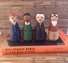 History Making Women Peg People Peg Doll History Decor Teacher Gift Strong Women Homeschooling Rosie Riveter Joan Of Arc Ruth Bader Ginsburg In 2020 Peg Dolls Wood Peg Dolls Peg People