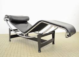 65h x 150w x 55d; Cassina Lc4 Chaise Longue By Le Corbusier Perriand Jeanneret 1990s 153742