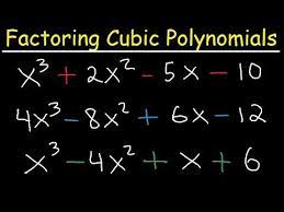 Usa People And World People Now This Is Factoring Cubic Polynomials Crash Corse Make You Think More Advanced In C Polynomials Factoring Polynomials Algebra