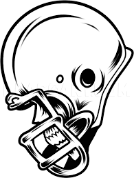 How To Draw A Football Helmet Step By Step Drawing Guide By Dawn Dragoartcom Drawings Guided Drawing Football Helmets