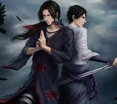 Itachi And Sasuke Uchiha Wallpaper Brothers Naruto And Sasuke Gambar Gambar Bergerak