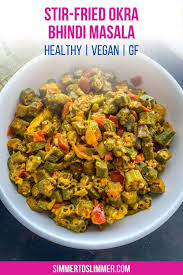 Punjabi Bhindi Masala Recipe In 2020 Bhindi Masala Recipe Indian Food Recipes Vegetarian Indian Food Recipes