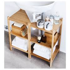 Vbchome badmöbel waschbecken mit unterschrank 2 schubladen nussbaum lara 50, 60, 80. Ragrund Sink Shelf Corner Shelf Bamboo 13 3 8x23 5 8 Ikea Kleine Badezimmer Eckregal Ikea Badezimmer Unterschrank
