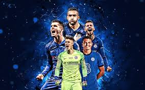 Shop new chelsea fc home and office decor online at www.chelseamegastore.com. Download Wallpapers Hakim Ziyech Thiago Silva Christian Pulisic Kepa Arrizabalaga Jorginho 4k Chelsea Fc Football Stars Premier League Chelsea Team Red Neon Lights Soccer For Desktop Free Pictures For Desktop Free