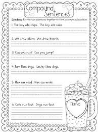 1st Grade Fantabulous Merry Go Rounds And Freebies First Grade Writing Compound Sentences Teaching Writing