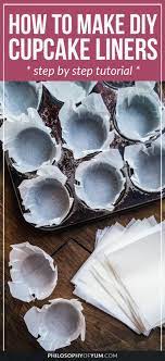 Diy Cupcake Liners Quick And Easy Diy Cupcakes Cupcake Liners Cupcake Liners Diy