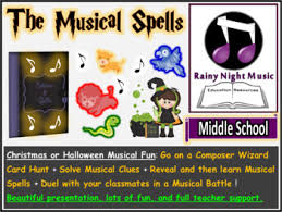 Christmas Music Project The Musical Spells Harry Potter Inspired