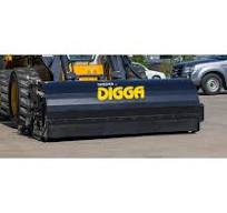 Digga Skid Steer/Tractor/Telehandler/Backhoe Pickup Broom, Sweeper Bucket