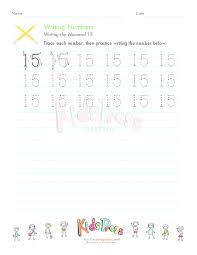 Writing Numbers 15 Writing Numbers Writing Practice Writing Words