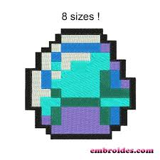 Download it free and share it with more people. Diamond Minecraft Embroidery Designs 8 Sizes