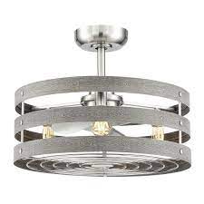 Brushed nickel ceiling fans with lights give you lots of flexibility in large rooms and provide focused overhead lighting in smaller spaces. Progress Lighting Gulliver 24 In Indoor Outdoor Brushed Nickel Dual Mount Ceiling Fan With Light Kit And Remote Control P250005 009 22 The Home Depot In 2021 Ceiling Fan With Light Fan Light Progress Lighting