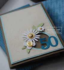 It may be roses, carnations, or lilies. Special 50th Birthday Card Using Flower Dies And Punches From Stampin Up Stampin Up Uk Top Demonstrator
