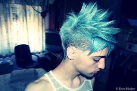 Male Guy With Light Blue Hair Punk Hair Hair Styles Hair Blog