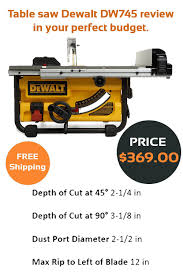 Table Saw Dewalt Dw745 Review In Your Budget In 2020 Best Table Saw Table Saw Table Saw Reviews