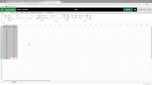 how to create a data table and line graph on excel online