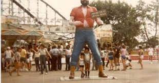 1962 Paul Bunyan Statue At Crystal Beach Amusement Park Ontario Canada Crystal Beach Amusement Park Beach
