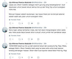 Khir rahman sebagai jijo alfonso pareira abdullah. Misteri 10 Tahun Kehilangan Pendaki Gunung Yong Yap