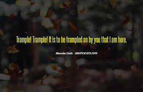 Wolf trap foundation, a nonprofit organization, is dedicated to bringing exciting performance experiences to our stages for the enrichment, education, and enjoyment of diverse audiences. Top 100 Trample Quotes Famous Quotes Sayings About Trample