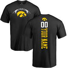 This t shirt pillow is the perfect gift for your favorite iowa hawkeyes fan! Iowa Hawkeyes Fanatics Branded Football Personalized Playmaker T Shirt Black