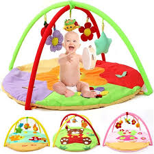 Attached the motion activated soft musical plane and other toys to the arches. Baby S Gym Mat Activity Play Mat Game Sleeping Hanging Toys Shopee Philippines