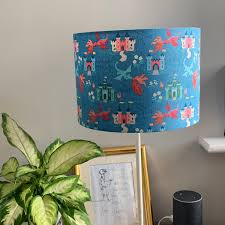 Maybe you would like to learn more about one of these? Dragon Castle Light Blue Shade 30cm Lola S Lampshades