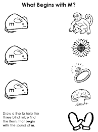 draw a line beginning consonant worksheets
