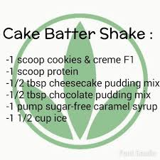 Comprehensive nutrition resource for herbalife meal replacement protein shake mix. Cake Batter Herbalife Shake Recipe Herbalife Shake Recipes Herbalife Recipes Herbalife
