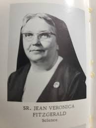 Sr Jean Veronica “Mary Ann” Fitzgerald (1925-2013)