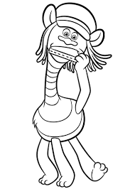 Trolls coloring pages to print. Cooper From Trolls Coloring Pages Cartoons Coloring Pages Coloring Pages For Kids And Adults