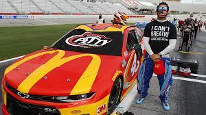 Kevin harvick will start from the pole in sunday's nascar cup series pennzoil 400 presented by jiffy lube. Bubba Wallace S Black Lives Matter Car Why He Changed No 43 Paint Scheme For The Martinsville Race Sporting News