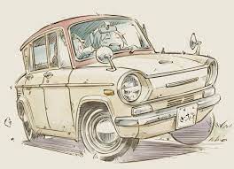 せきはん ぜっしゃか 2巻発売中 on twitter car drawings car cartoon art cars