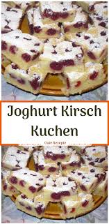 Nach wunsch den fertigen kirschkuchen mit steif geschlagenem schlagobers als garnitur servieren. Pin Auf Kuchen