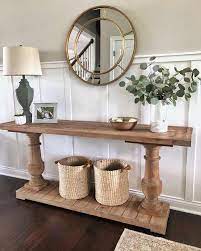 Mar 26 2020 20 beautiful entry table decor ideas to give some inspiration on updating your house or adding fresh and new furniture and. Farmhouse Entryway Table Ideas To Dazzle Your Guests Farmhousehub