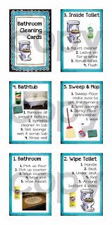 Kids Chore Chart Printable Step By Step Bathroom Cleaning Etsy Bathroom Cleaning Chores For Kids Kids Cleaning
